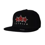 HOKEJAM.LV Youth Latvija Three Star Kid Snap Back Snapback nokam&uuml;ts