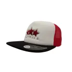 HOKEJAM.LV Latvija Three Star Flat Visor Snapback nokam&uuml;ts