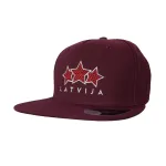 HOKEJAM.LV Latvija Three Star Snap Five Snapback nokam&uuml;ts