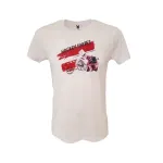 HOKEJAM.LV Goalkeeper Logo Latvia t&auml;iskasvanute T-s&auml;rk