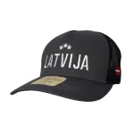 HOKEJAM.LV Latvija Three Star Bold Rapper puuvillane Snapback nokam&uuml;ts