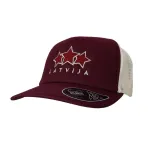 HOKEJAM.LV Latvija Three Star Record Snapback nokam&uuml;ts