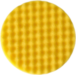 Mirka kollane vahvlistruktuuriga poleerimispadi, 150 &times; 25 mm, 1 tk