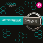 Carbon Collective Aluminium Vent Air Freshener &mdash; Acqua hoidikukomplekt