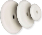 ZviZZer Thermo UFO poleerimispadi &mdash; valge keskmine - &Oslash;75 mm alus / &Oslash;95 &times; 20 mm padi