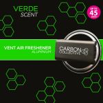 Carbon Collective Aluminium Vent Air Freshener &mdash; Verde hoidikukomplekt
