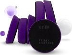 GYEON Q&sup2;M Heavy Cut &mdash; tugeva l&otilde;ikega poleerimispadi - Rotary &mdash; 145 &times; 25 mm