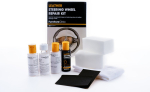 Furniture Clinic Leather Steering Wheel Repair Kit &mdash; musta nahkrooli remondikomplekt