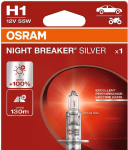 OSRAM NIGHT BREAKER SILVER H1 &mdash; halogeen-esilaterna pirn, 1 tk