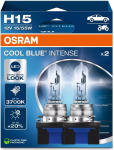 OSRAM COOL BLUE INTENSE H15 &mdash; halogeen-esilaterna pirn, 2 tk