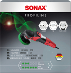 SONAX PROFILINE keskmise k&otilde;vadusega vahupadi p&ouml;&ouml;rlevatele poleerimismasinatele - &Oslash;150 mm