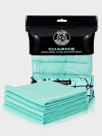 Blend Brothers CHARMIE Turquoise &mdash; velgede ja katete mikrokiud, 40 &times; 40 cm, 420 GSM, 5 tk