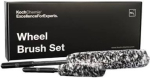 Koch-Chemie Wheel Brush Set Wool &mdash; villveljeharjade komplekt, 2 tk