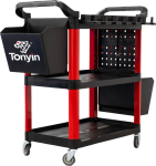 Tonyin TT38 Detailing Cart Premium Heavy Duty &mdash; vastupidav ratastel detailimist&ouml;&ouml;de k&auml;ru