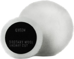 GYEON Q&sup2;M Rotary Wool Heavy Cut &mdash; j&auml;me villane poleerimispadi - 80 mm