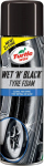 Turtle Wax Wet n Black Tyre Foam &mdash; rehvi- ja plastihooldus, 500 ml