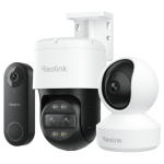 Reolink Whole-Home Essential valvekomplekt: sisekaamera, &otilde;uekaamera ja videouksekell, 3 seadet