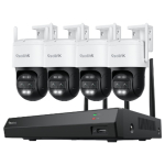 Reolink RLK12-800WTM4 WiFi-valvekomplekt: salvesti + 4 TrackMix kaamerat, 4K
