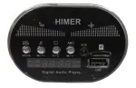 Muusikapaneel MP3 USB Himer elektriauto jaoks QY1588 BLT688 QY2088 - uniwersalny