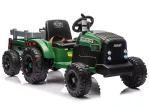 CH9959B Akutoitega traktor haagisega tume roheline 24V - uniwersalny