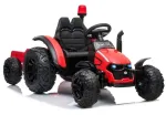 Elektriline traktor HZB-200 koos haagisega punane - uniwersalny
