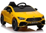 Aku toitega auto Mercedes CLA 45s AMG Kollane 4x4 - uniwersalny