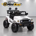 Toyota FJ 4x4 &mdash; valge | Laste elektriauto &middot; Lao t&uuml;hjendusm&uuml;&uuml;k
