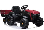 Elektriline s&otilde;idetav traktor haagisega BDM0925, punane - uniwersalny