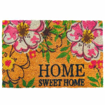 Kookoskiust uksematt Relaxdays &bdquo;Home&ldquo;, 60 &times; 40 cm