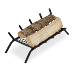 Kaminarest Relaxdays, L-suurus, 4 jalga, 16 &times; 58 &times; 28 cm
