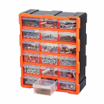 Detailide hoiukapp VEVOR MJ10506, 18 sahtlit, 17,5 &times; 49 &times; 39 cm