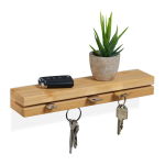 Magnetiline v&otilde;tmeriiul Relaxdays 10050620.0, 4 magnetit, Pruun, 29,5 &times; 4 &times; 6 cm