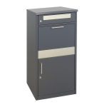 Postkast Relaxdays 10051644_709, 2 sektsiooni, 50 &times; 112 &times; 37 cm