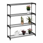 Taimede alus Relaxdays 10047694.0, 4 riiulit, 91 &times; 106 &times; 28 cm