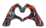 Interj&ouml;&ouml;riskulptuur Mauro Ferretti 0120480000, Mitmev&auml;rviline, 25 &times; 13,5 &times; 7,5 cm
