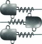 Jigipead Fox Rage Corkscrew Bullet Jig Heads, 20 g, 3 tk
