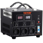 Pingemuundur 3000 VA, 110/220 V, USA ja EL pistikupesad, USB, CE