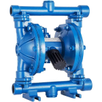 Pneumaatiline topeltmembraaniga malmpump, 1/2" sisse-/v&auml;ljalaskeava, 3 GPM, 90 PSI