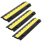 Kaablikaitse kaldtee, 2 kanalit, 31x28 mm, TPU k&ouml;ie- ja voolikukate, kandev&otilde;ime 9979 kg, 3 tk pakis