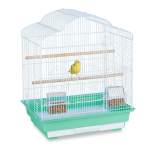 Linnupuur Relaxdays 10030974_53, 2 puidust &otilde;rt, 46,5 &times; 56,5 &times; 35,5 cm
