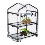 Kasvuhoone Relaxdays 10035681.0, 2 astet, 69 &times; 94 &times; 49 cm