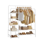 Avatud riidekapp SONGMICS, 7 riiulit, Valge, 115,8 &times; 172,8 &times; 45 cm