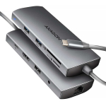 USB-C jaotur AXAGON HMC-8HLSA, 5 Gb/s