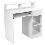 Kirjutuslaud 105x55x89cm, valge v&auml;rv