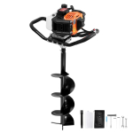Gaasiga mullafrees 52 cm&sup3; 1450 W, 8-tollised puurid, oranž-must