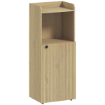 Vannitoakapp, Avatud riiuliga, Tamm, 40 &times; 104 &times; 31 cm