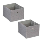 Hoiukastid Relaxdays, 2 tk, 20,5 &times; 16 &times; 25 cm