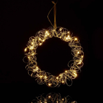 Rippuv LED-valgusr&otilde;ngas Relaxdays, H&otilde;bedane, &Oslash; 30 &times; 4 cm