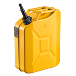 Metallist k&uuml;tusekanister VEVOR Yoilp3001, 20 l, Kollane, 360 &times; 180 &times; 510 mm