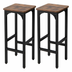 Baaritoolide komplekt, 2 tk, reguleeritav k&otilde;rgus, 30,48 &times; 71,12 &times; 30,48 cm